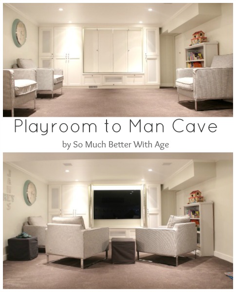 Playroom to Man Cave