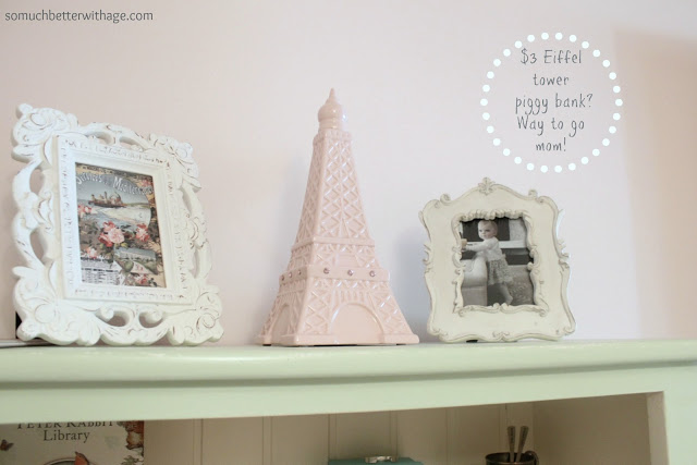 Nursery room updates / Eiffel Tower piggy bank - So Much Better With Age