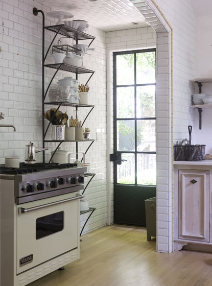 Kitchen obsessed /  wall to wall subway tile - So Much Better With Age