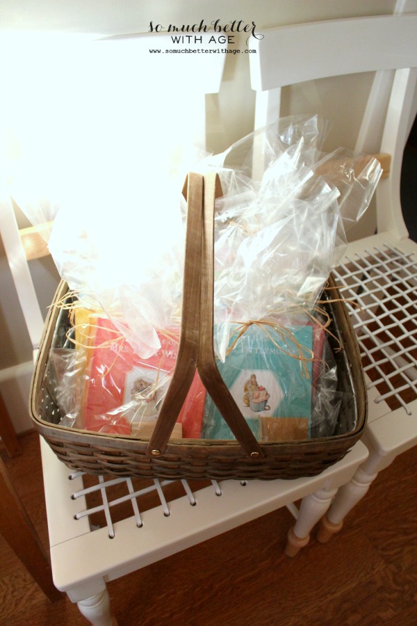 Beatrix Potter goodie bags. 