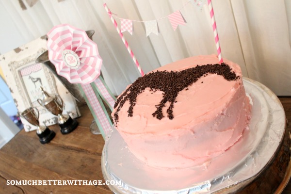 Pony Cake | somuchbetterwithage.com