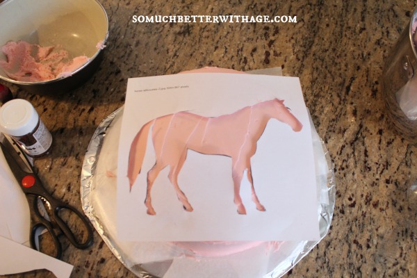 Horse / Pony Cake | somuchbetterwithage.com