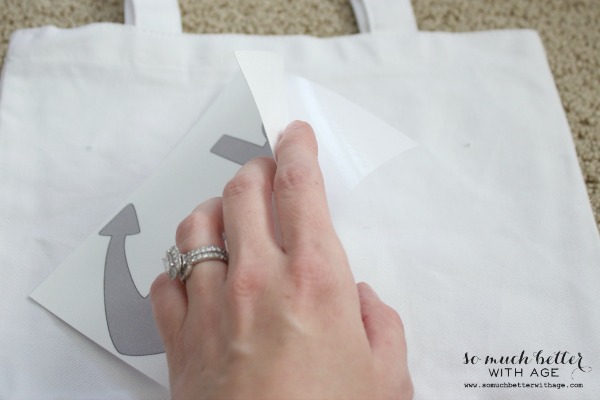Cotton canvas bags and magnets using Silhouette Cameo machine