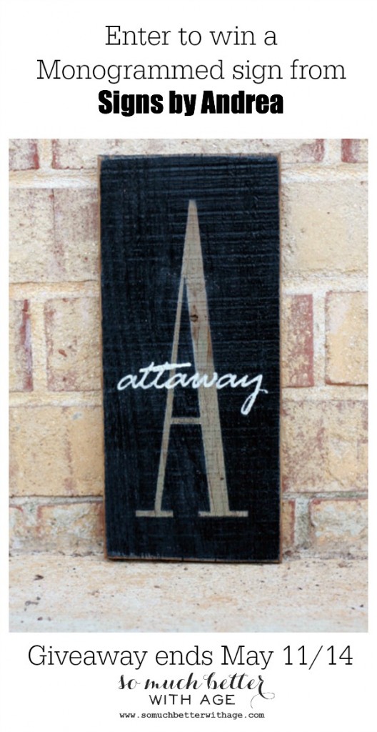 Giveaway Signs by Andrea / my gallery wall via somuchbetterwithage.com Giveaway Signs by Andrea / my gallery wall via somuchbetterwithage.com