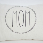 Mother's Day tea party / Mom pillow - So Much Better With Age