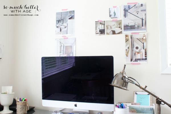 Decorative Cork Board for the Home Office and Virtual Classroom