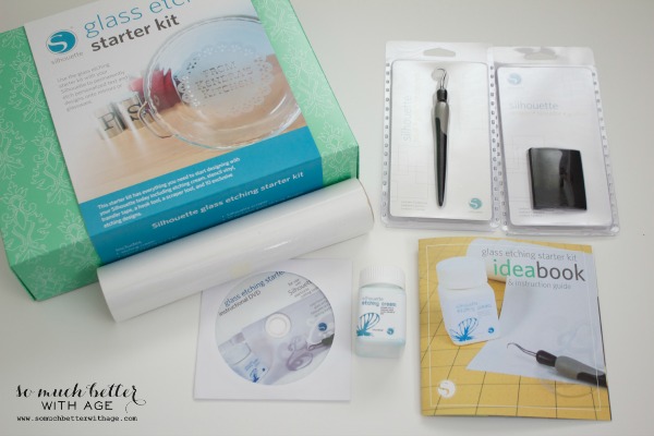 Glass Etching Starter Kit for Silhouette Cameo 