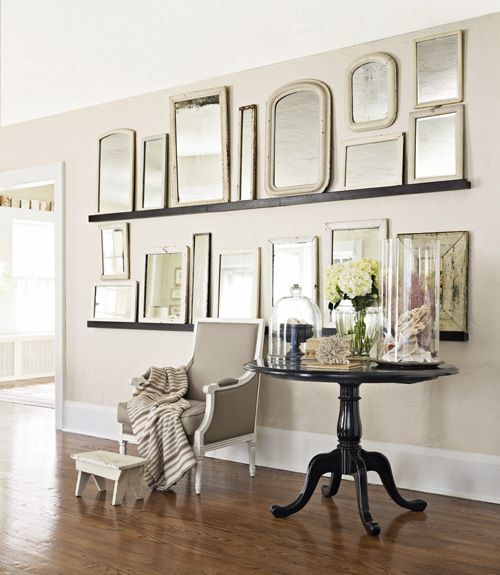 10 Tutorials on How to Antique a Mirror via somuchbetterwithage.com