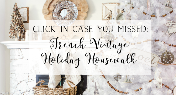 French Vintage Holiday Housewalk - So Much Better With Age