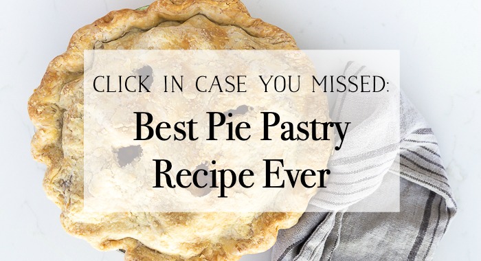 Best Pie Pastry Recipe Ever poster.