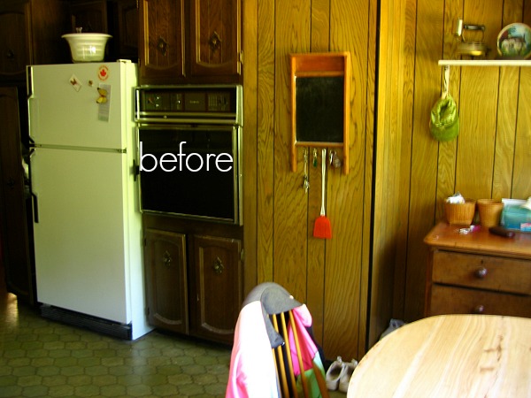 Our old old house, 90-year-old Tudor house tour / outdated wood panelling  in kitchen - So Much Better With Age