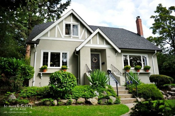 Our old old house, 90-year-old Tudor house tour / new roof on house - So Much Better With Age