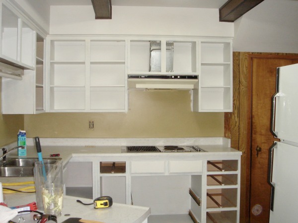 Our old old house, 90-year-old Tudor house tour / kitchen during renovation - So Much Better With Age