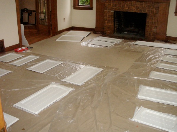 Our old old house, 90-year-old Tudor house tour / painting the kitchen cabinets - So Much Better With Age