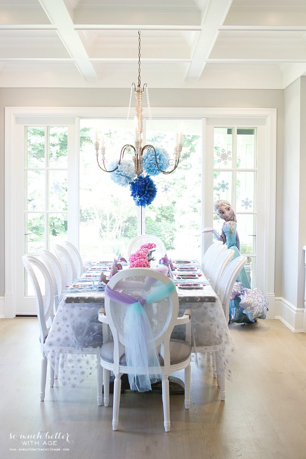 Elegant Frozen Birthday Party