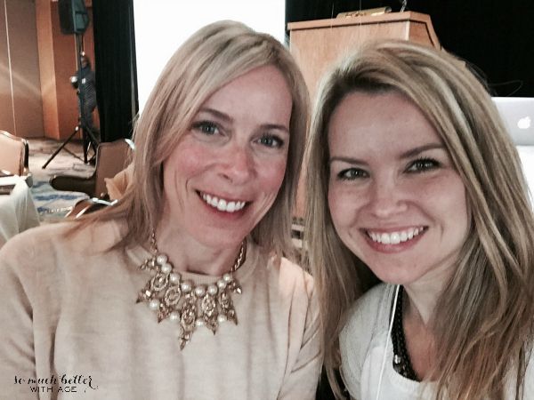 Me and Tracey Ayton posing for a picture.