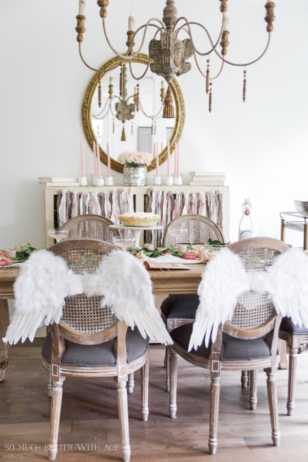 Pretty Pink Roses Valentine's Day Table Setting - Jamie Lundstrom