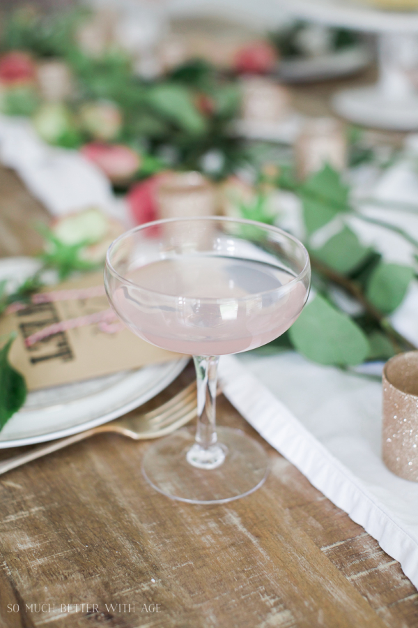 Pretty Pink Roses Valentine's Day Table Setting - Jamie Lundstrom