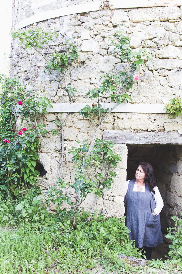A stone doorway in France.