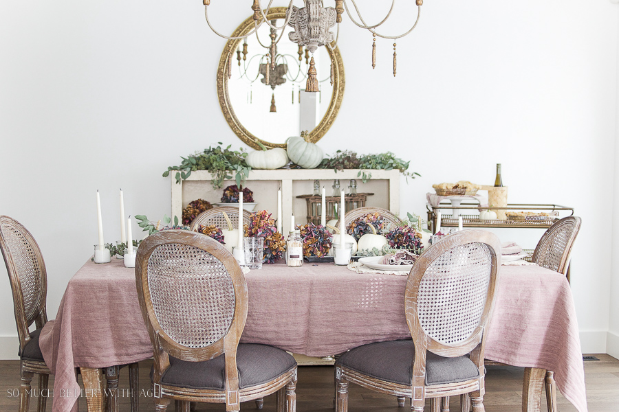 French Country Fall Dining Room So Much Better With Age