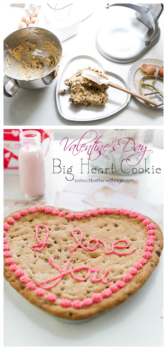 valentines day big cookie