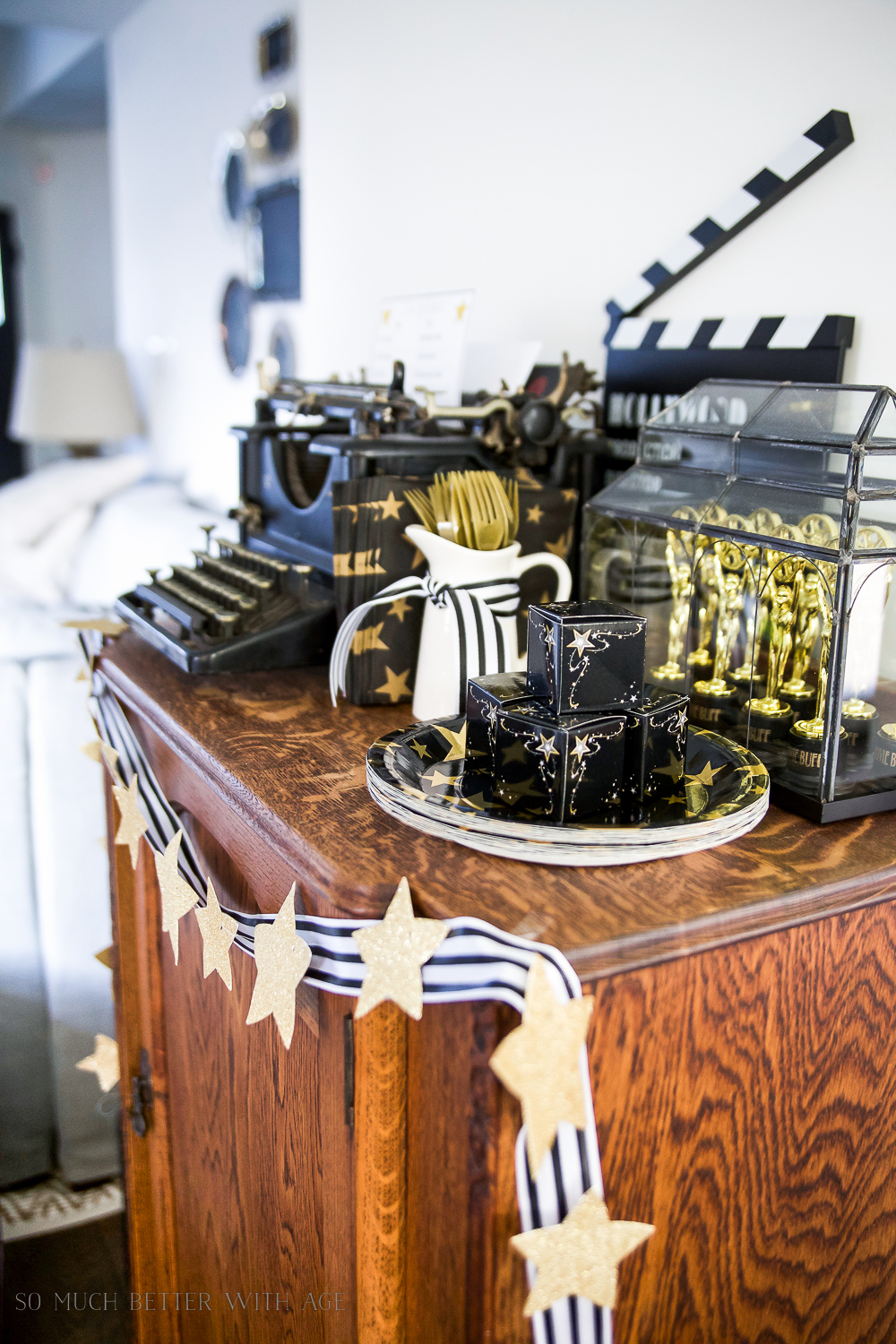 Oscar Ballot Printable/party Academy Awards - So Much Better With Age 