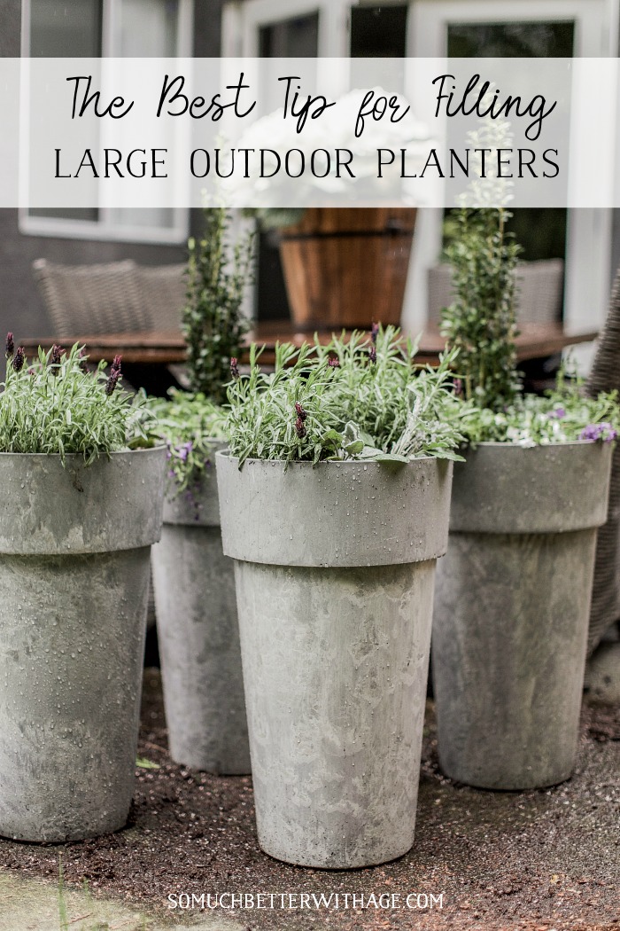 How to Prepare a Large Planter Pot for Planting - The Fabulous Garden