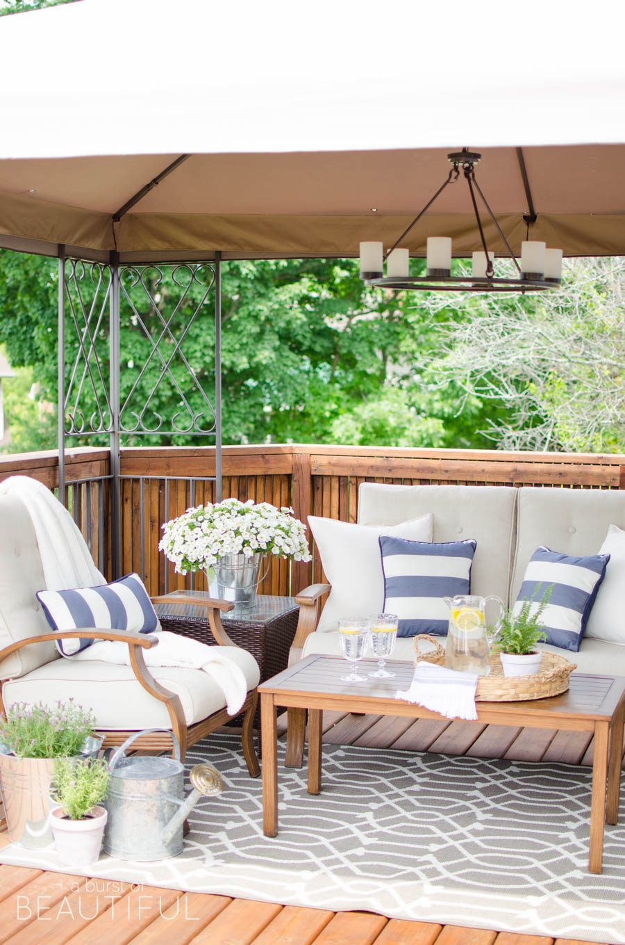 5 Beautiful Outdoor Spaces with a French Vintage Vibe - So Much Better ...