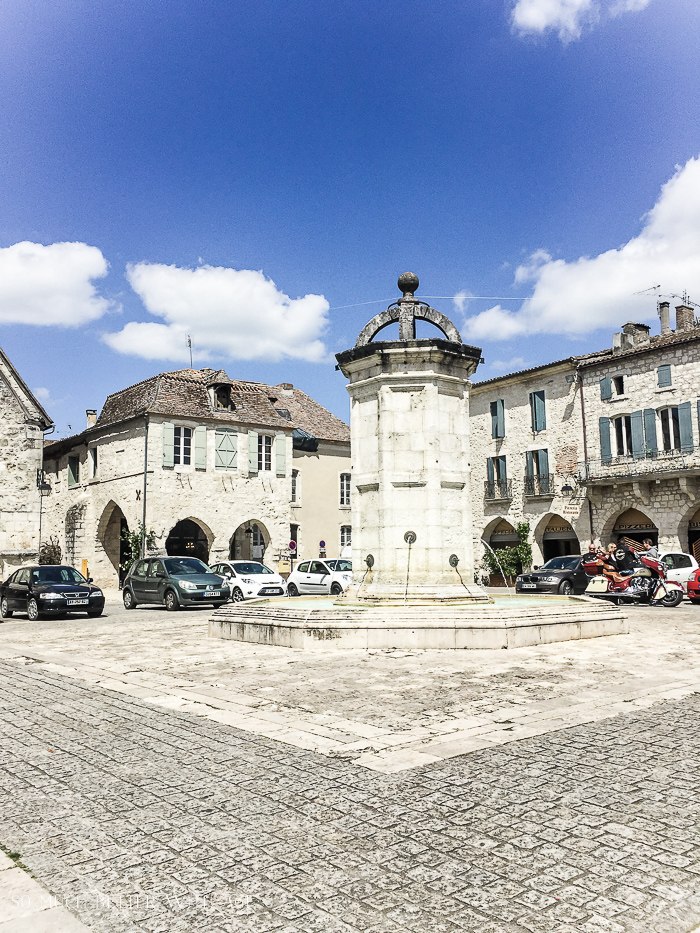 The town square.