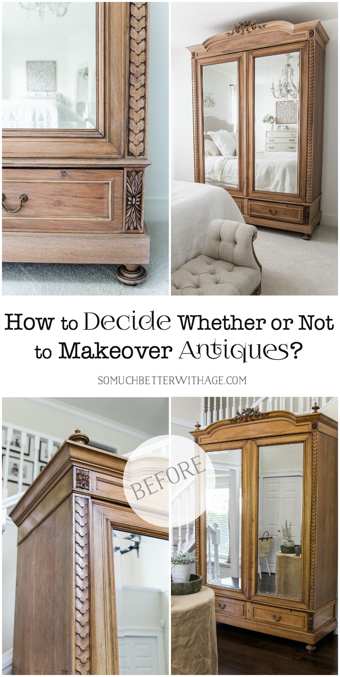 How to Decide Whether or Not to Makeover Antiques - So Much Better With Age