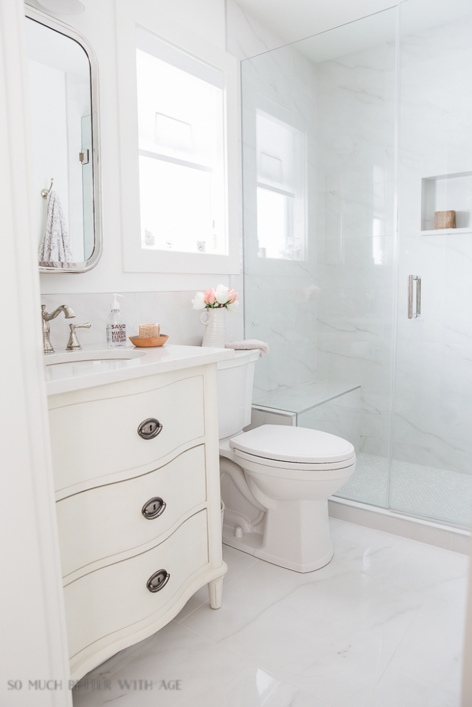 Small Bathroom  Renovation  and 13 Tips  to Make it Feel 