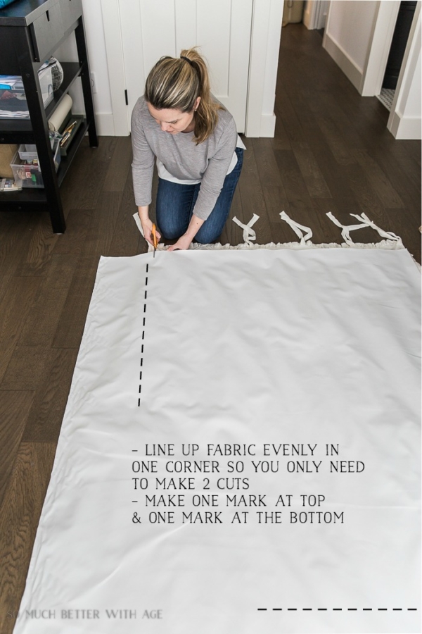 How to Sew Blackout Lining to Store Bought Curtains Jamie Lundstrom