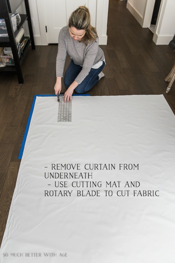 How to Sew Blackout Lining to Store Bought Curtains Jamie Lundstrom