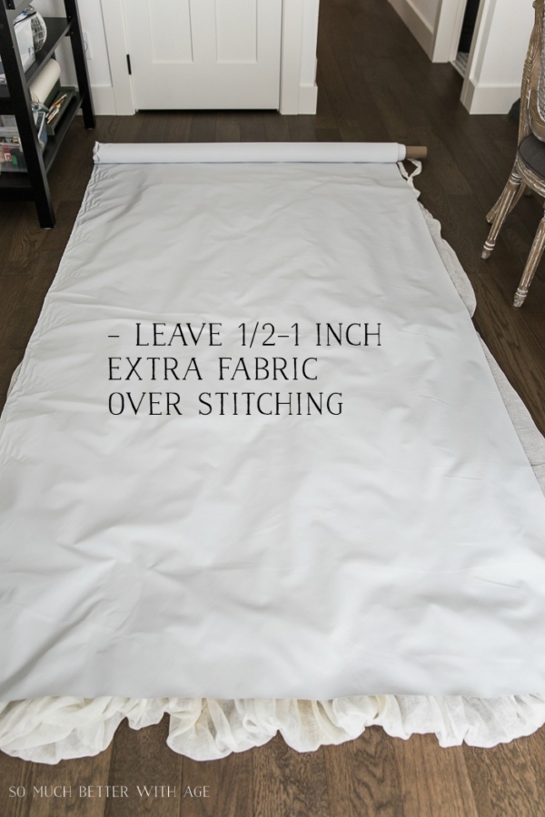 How to Sew Blackout Lining to Store Bought Curtains - So Much Better