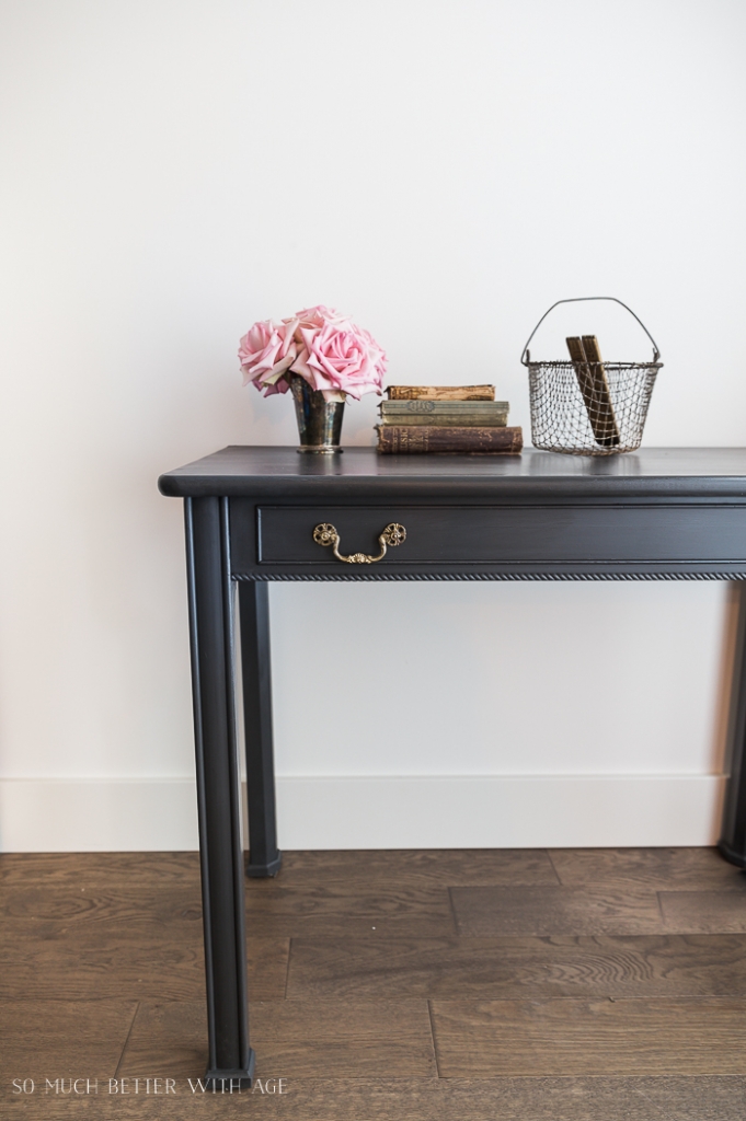 How to Make a Desk from an Extendable Table - Jamie Lundstrom