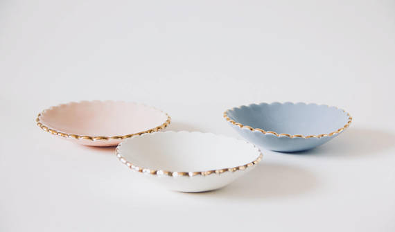 The Best Mother's Day Gifts from Etsy /Scalloped ring dish - Noemiah