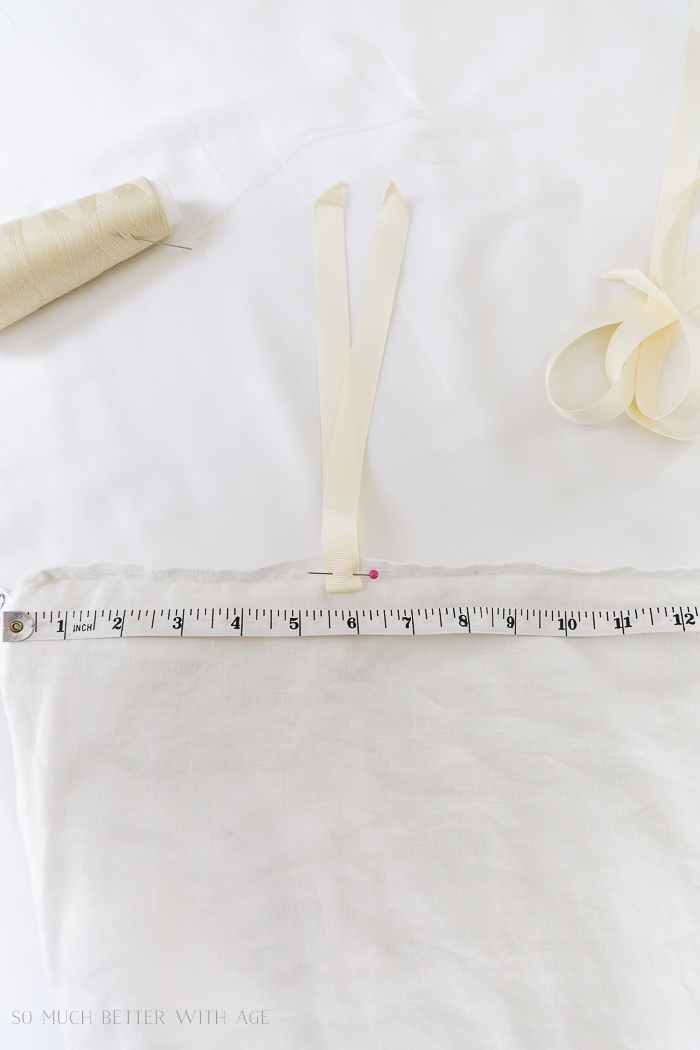 Sew Ties On A Duvet Cover When Your, How To Duvet Cover With Ties