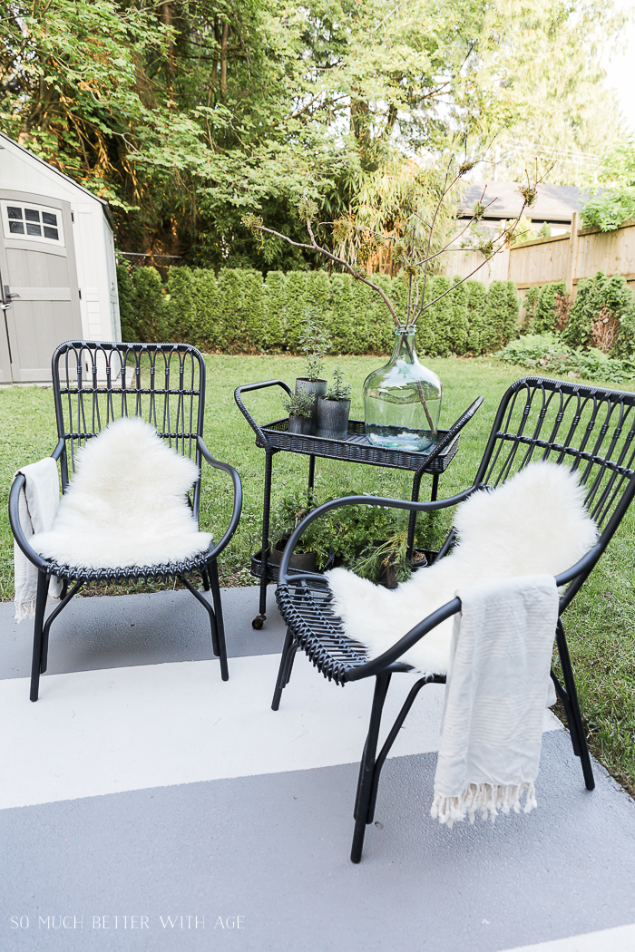 How To Create Two Outdoor Seating Areas In A Small Space So Much Better With Age