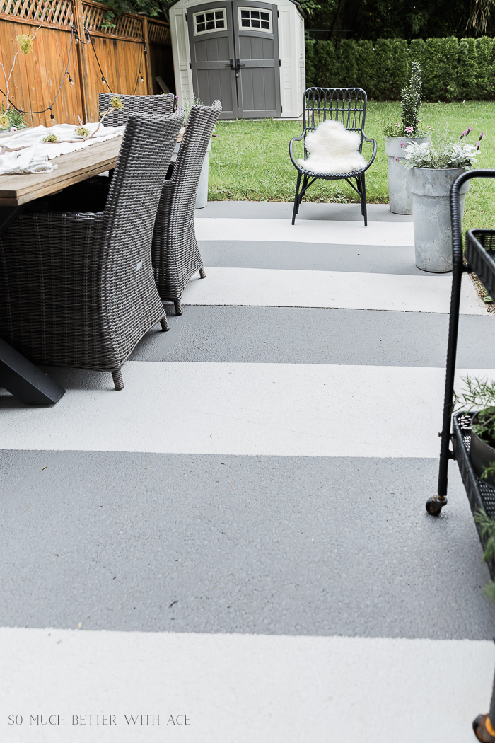 concrete patio slab