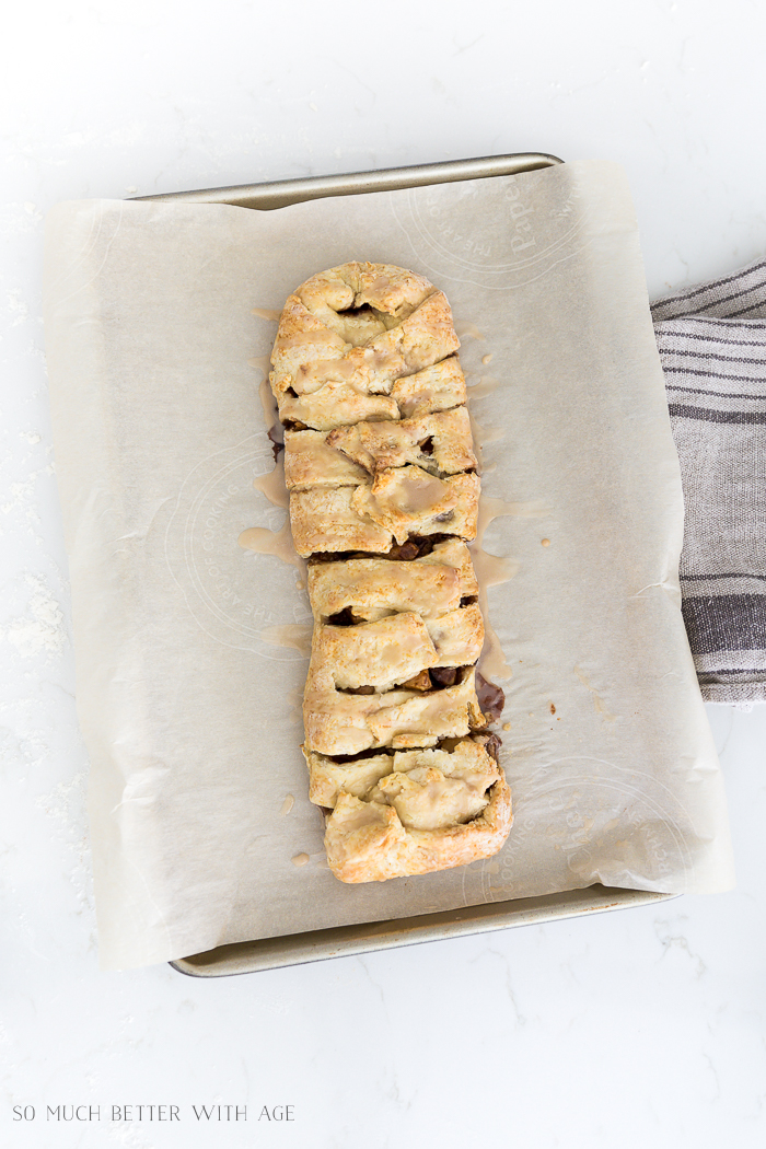 Rustic Apple Strudel