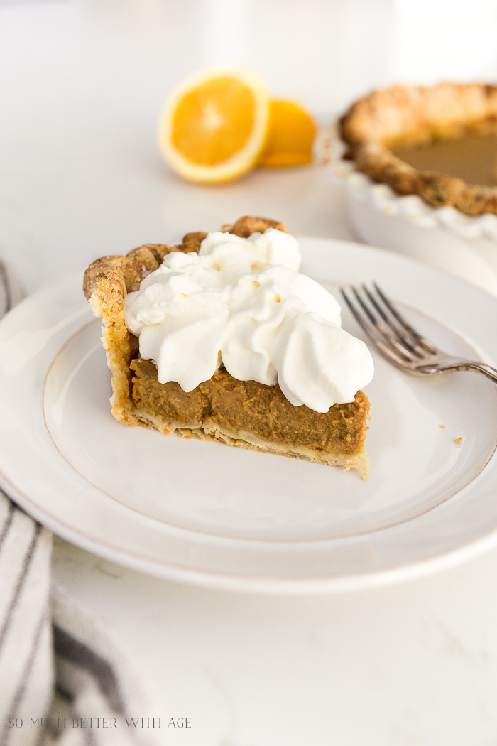 Orange Pumpkin Pie