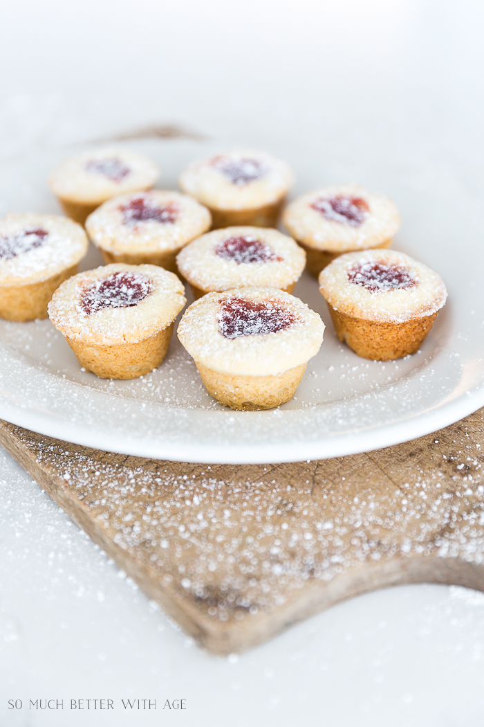 Thumbprint Cookies Using a Mini Muffin Tin - So Much Better With Age