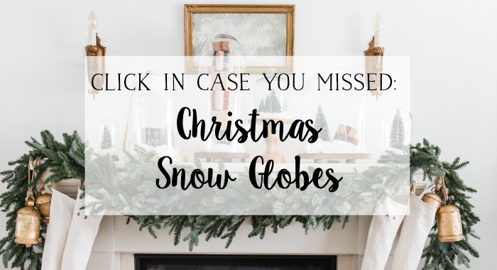 Christmas Snow Globes poster.