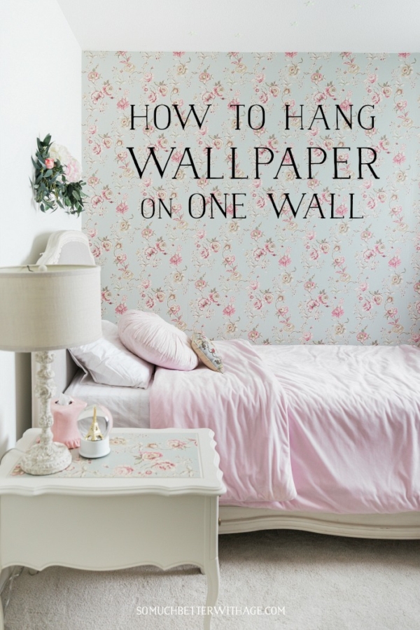 How to Hang Wallpaper (or a Mural) on One Wall Jamie Lundstrom