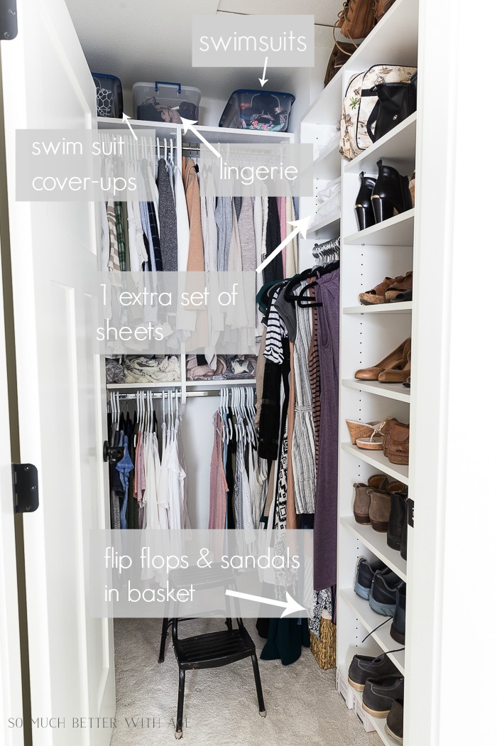 How to Declutter Your Closet and Purge Your Clothes/step by step closet organization - So Much Better With Age