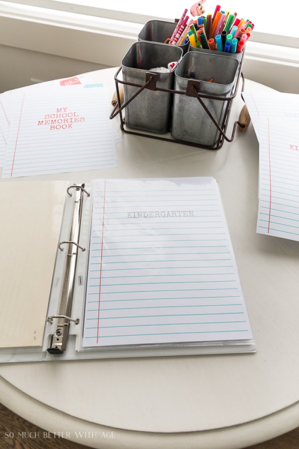 My School Memories Book - Free Printables K to Grade 12 - Jamie Lundstrom