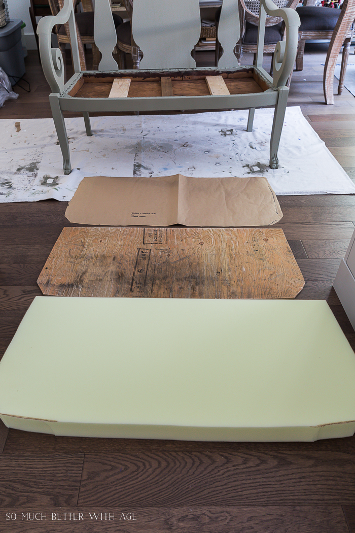 diy upholstered bench seat