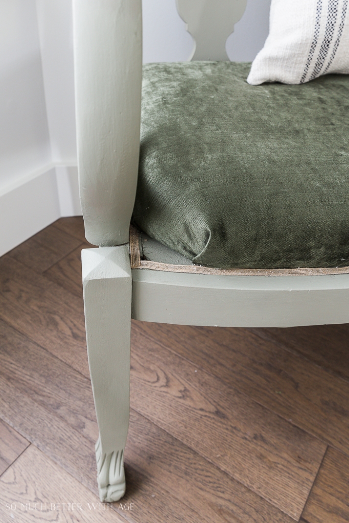 Settee Makeover How to Upholster a Bench Seat Jamie Lundstrom