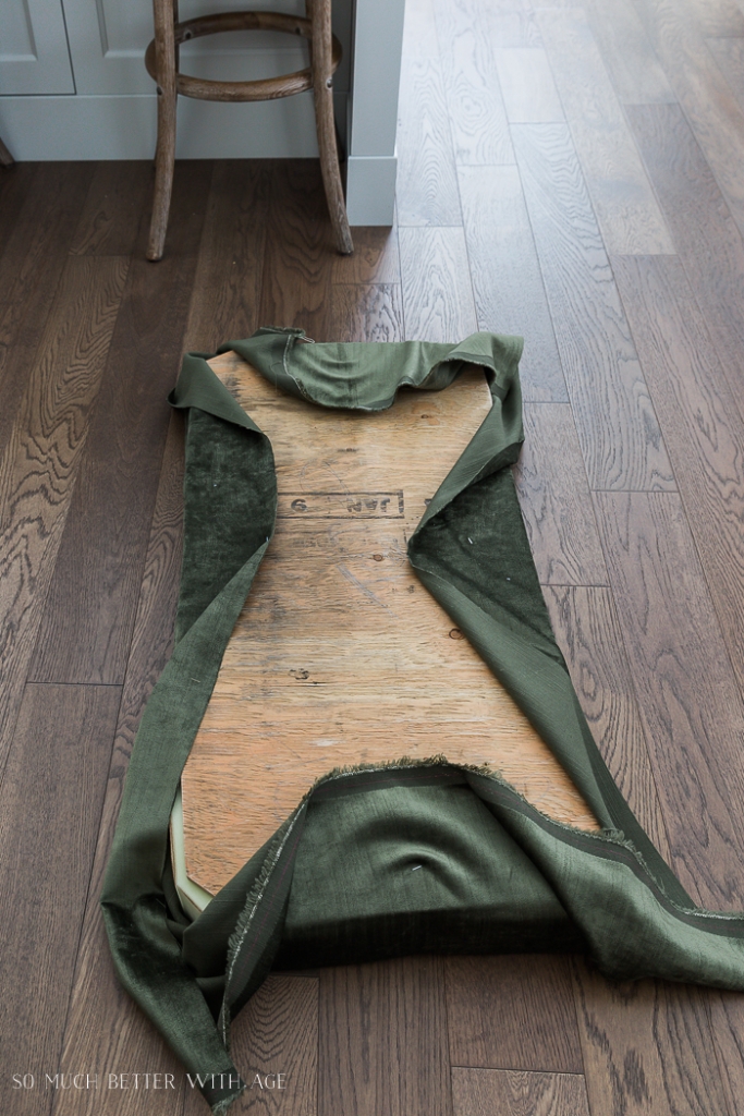 Settee Makeover How to Upholster a Bench Seat Jamie Lundstrom