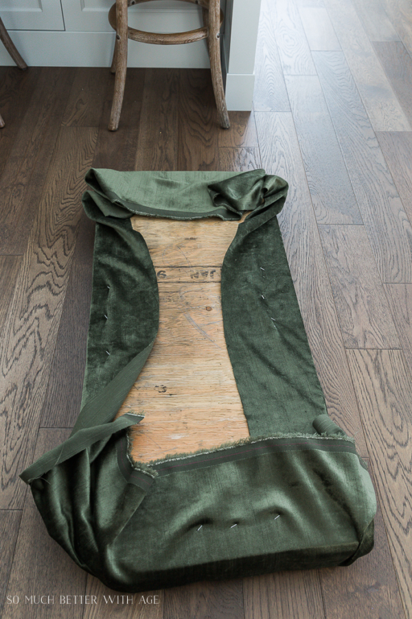 Settee Makeover How to Upholster a Bench Seat Jamie Lundstrom